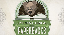 Logo and web site design for Petaluma Paperbacks